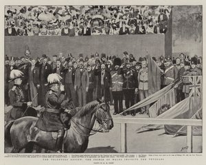 The Volunteer Review, Prince of Wales inspiserer veteranene